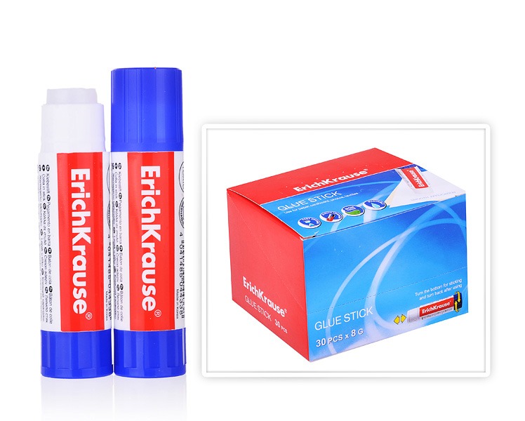 Клей-карандаш ErichKrause® Extra, 8 гр.